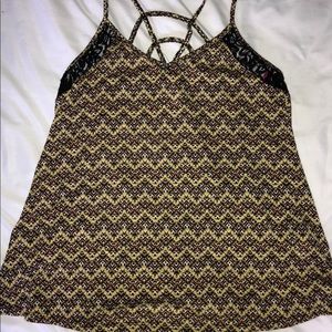 Flowy Strappy-Back Tank Top